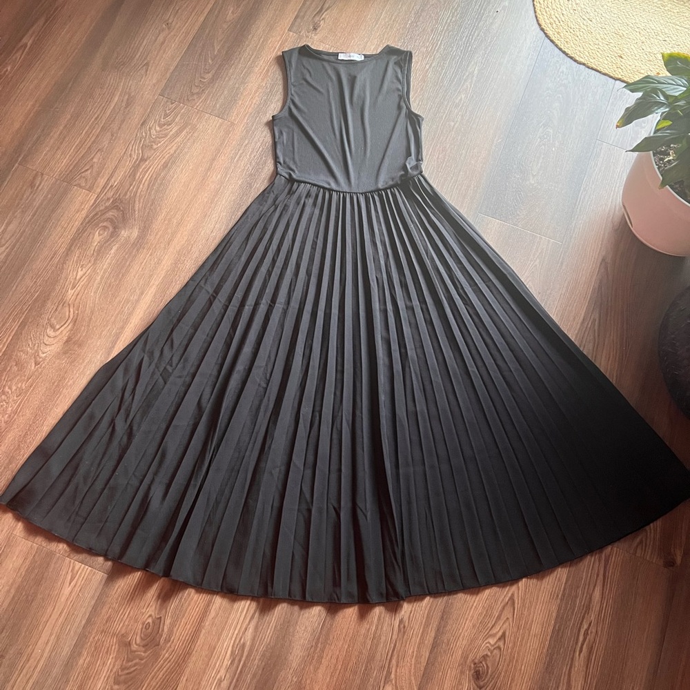 Mango Black Maxi Dress - Picture 4 of 14